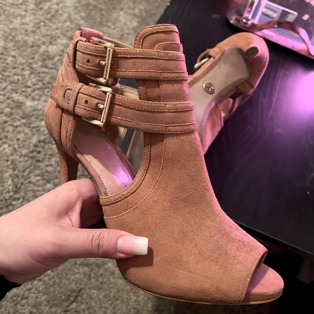 Pink Michael Kora Heels